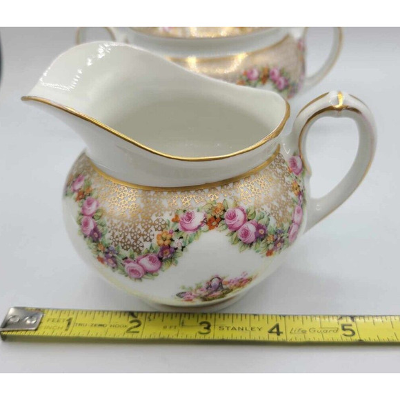 Vintage MZ Austria Sugar and Creamer - Picture 10 of 15